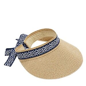 New! Straw sun visor SEA & GRASS